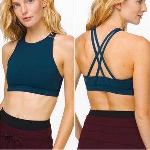 Lululemon high neck energy bra